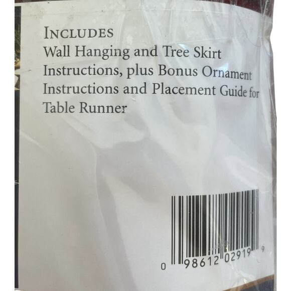 SEWING WITH NANCY Peach On Earth Embroidery Pattern By Design Pattern Kit - Picture 6 of 9